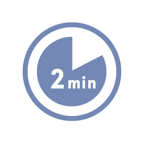 2 min duration