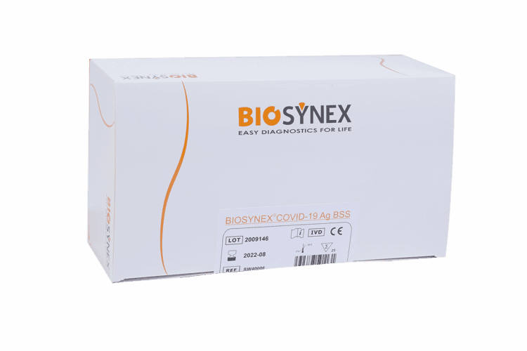 Biosynex Covid 19 Ag kitbox Biosynex Covid 19 Ag kitbox