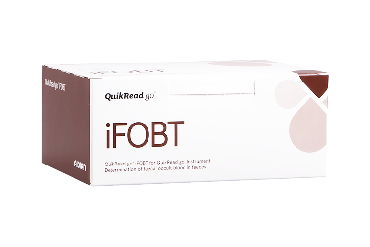 QuikRead go iFOBT tuotepakkaus