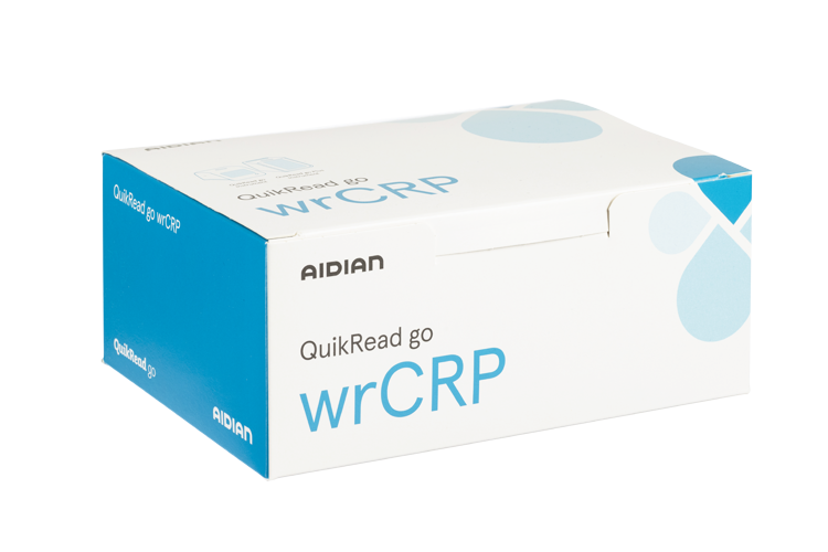 QuikRead go wrCRP tuotepakkaus QuikRead go wrCRP tuotepakkaus